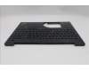 Lenovo 5M11N99157 C-Cover with keyboard, Italian, Black, Backlight, UK