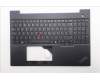 Lenovo 5M11N99169 C-Cover with keyboard, Portuguese, Black, Backlight, UK