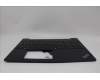 Lenovo 5M11N99206 C-Cover with keyboard, Switzerland, Black, Backlight, UK