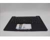 Lenovo 5M11N99314 C-Cover with keyboard, Belgian, Black, Backlight, UK