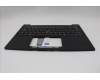 Lenovo 5M11N99322 C-Cover with keyboard, Brazil Portuguese, Black, Backlight, UK