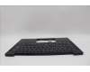 Lenovo 5M11N99594 C-Cover with keyboard, German, Black, Backlight, WWAN, UK