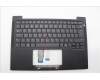 Lenovo 5M11N99646 C-Cover with keyboard, Slovenian, Black, Backlight, WWAN, UK