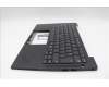 Lenovo 5M11N99670 C-Cover with keyboard, Turkish, Black, Backlight, WWAN, UK