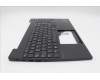 Lenovo 5M11N99758 C-Cover with keyboard, German, Black, UK