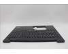 Lenovo 5M11N99759 C-Cover with keyboard, German, Black, UK