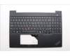 Lenovo 5M11N99762 C-Cover with keyboard, Greek, Black, US