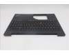 Lenovo 5M11N99773 C-Cover with keyboard, Norwegian, Black, UK