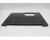 Lenovo 5M11N99774 C-Cover with keyboard, Norwegian, Black, UK