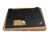 5M11N99862 original Lenovo keyboard incl. topcase DE (german) black/black with backlight and mouse-stick