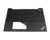 5M11N99862 original Lenovo keyboard incl. topcase DE (german) black/black with backlight and mouse-stick