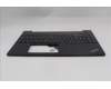 Lenovo 5M11N99866 C-Cover with keyboard, Hungarian, Black, Backlight, UK