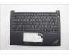 Lenovo 5M11N99967 C-Cover with keyboard, French, Black, US