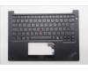 Lenovo 5M11P00010 C-Cover with keyboard, Swedish/Finnish, Black, UK