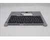Lenovo 5M11P00085 C-Cover with keyboard, Arabic, Arctic Grey, US