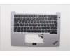 Lenovo 5M11P32115 C-Cover with keyboard, Italian, Arctic Grey, UK