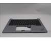 Lenovo 5M11P32203 C-Cover with keyboard, US English Euro, Arctic Grey, US