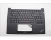 Lenovo 5M11P32492 C-Cover with keyboard, Bulgarian, Black, Backlight, UK
