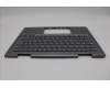 Lenovo 5M11P34971 C-Cover with keyboard, German, Luna Grey, Fingerprint, WLAN, UK