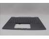 Lenovo 5M11P34997 C-Cover with keyboard, Belgian, Luna Grey, Fingerprint, WLAN, UK
