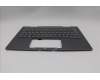 Lenovo 5M11P35008 C-Cover with keyboard, German, Luna Grey, Fingerprint, WLAN, UK