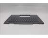 Lenovo 5M11P35043 C-Cover with keyboard, French, Luna Grey, Fingerprint, WWAN, US