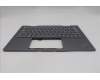 Lenovo 5M11P35056 C-Cover with keyboard, Nordic, Luna Grey, Fingerprint, WWAN, UK