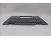 Lenovo 5M11P35077 C-Cover with keyboard,USA English,Luna Grey,Fingerprint,WWAN