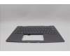 Lenovo 5M11P35082 C-Cover with keyboard,German,Luna Grey,Fingerprint,WWAN