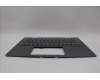 Lenovo 5M11P35096 C-Cover with keyboard, Slovenian, Luna Grey, Fingerprint, WWAN, UK