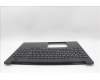 Lenovo 5M11P68300 C-Cover with keyboard, Czech Slovakian, Black, Backlight, UK