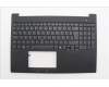 Lenovo 5M11P68348 C-Cover with keyboard, Norwegian, Black, Backlight, UK