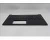 Lenovo 5M11P68409 C-Cover with keyboard, Belgian, Black, Backlight, WWAN, SIM, UK