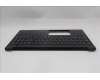 Lenovo 5M11P68409 C-Cover with keyboard, Belgian, Black, Backlight, WWAN, SIM, UK