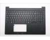 Lenovo 5M11P68433 C-Cover with keyboard, US English Euro, Black, Backlight, WWAN, SIM, US