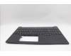 Lenovo 5M11P68455 C-Cover with keyboard, Icelandic, Black, Backlight, WWAN, SIM, UK