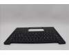 Lenovo 5M11Q25602 C-Cover with keyboard, Nordic, Black, WLAN, UK