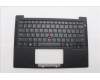 Lenovo 5M11Q25691 C-Cover with keyboard, USA English, Black, WWAN, US