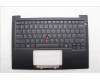 Lenovo 5M11Q25728 C-Cover with keyboard, US English Euro, Black, WWAN, US