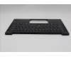 Lenovo 5M11Q25776 C-Cover with keyboard, Norwegian, Black, WWAN, UK