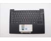 Lenovo 5M11Q53774 C-Cover with keyboard, French, Black, Backlight, US