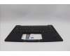 Lenovo 5M11Q53866 C-Cover with keyboard, Norwegian, Black, Backlight, UK
