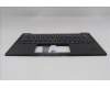 Lenovo 5M11Q54826 C-Cover with keyboard, Czech Slovakian, Black, Backlight, UK
