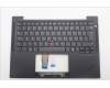 Lenovo 5M11Q54835 C-Cover with keyboard, Danish, Black, Backlight, UK
