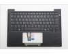 Lenovo 5M11Q54970 C-Cover with keyboard, Nordic, Black, Backlight, UK