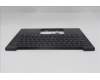 Lenovo 5M11Q54993 C-Cover with keyboard, Slovenian, Black, Backlight, UK
