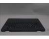 Lenovo 5M11Q55233 C-Cover with keyboard, Greek, Luna Grey, Non-Backlight, No World Face Camera, US