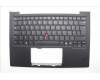 Lenovo 5M11Q55971 C-Cover with keyboard, Danish, Deep Black, FingerPrint Reader, WLAN, UK