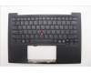 Lenovo 5M11Q55974 C-Cover with keyboard, US English Euro, Deep Black, FingerPrint Reader, WLAN, US