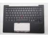 Lenovo 5M11Q56024 C-Cover with keyboard, Norwegian, Deep Black, FingerPrint Reader, WWAN, UK
